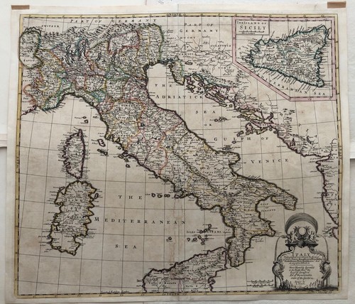 Mappa italia di tutti - d'italia,, gli