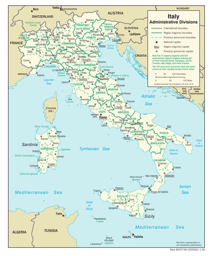Italia politica amministrativa - politica,