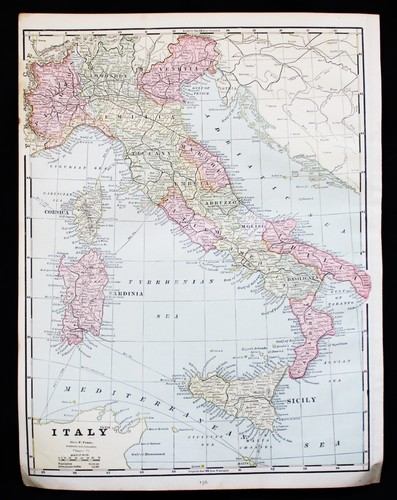 Targa pagina mappa - pagina, atlante