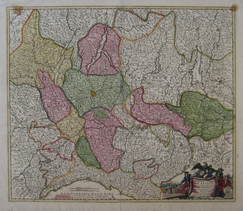 Mappa originale 1720 - , homann