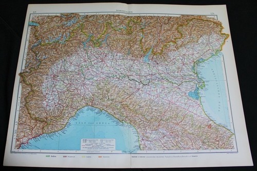 Atlante tedesco mappa pagine - mappa,