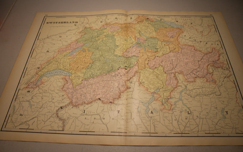 1895 walker atlas - 1895,