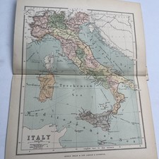 1905: Mappa d'Italia Antica