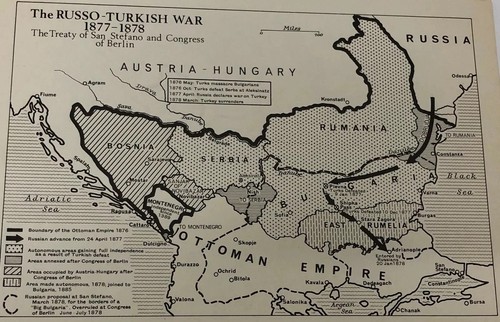 Mappa della guerra - , turca