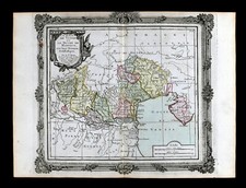 1766 Brion Mappa Nord Italia