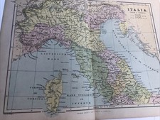 1872: Mappa Italia Nord e