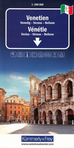 Italien venetien 1 200 000 - 4, 1:200.000