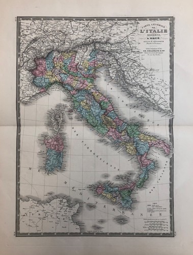 Carta generale dell - carta, dell'italie