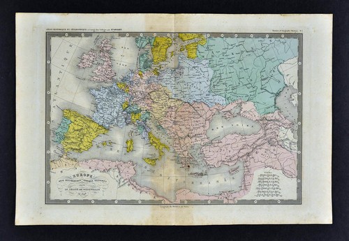 1860 mappa ansart europa - mappa,