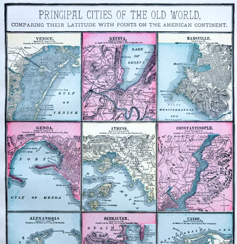 1895 principali città del - 1895,