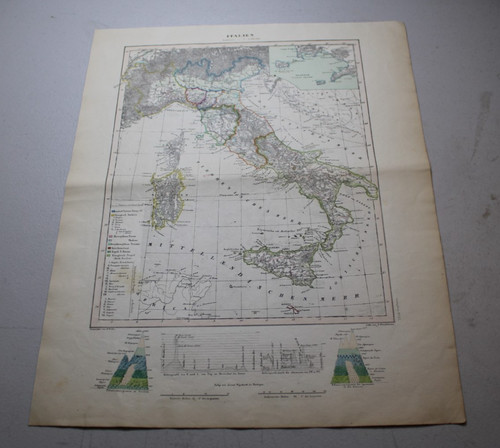Mappa tedesca colori - tedesca, a