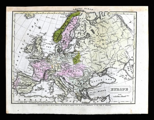 1830 mappa huntington - 1830,